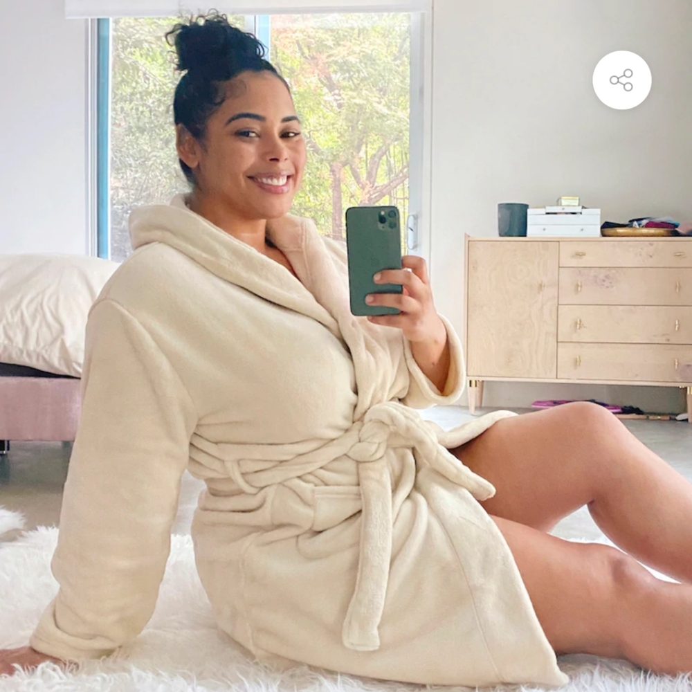 summer & rose Cozy Robe in Plus size